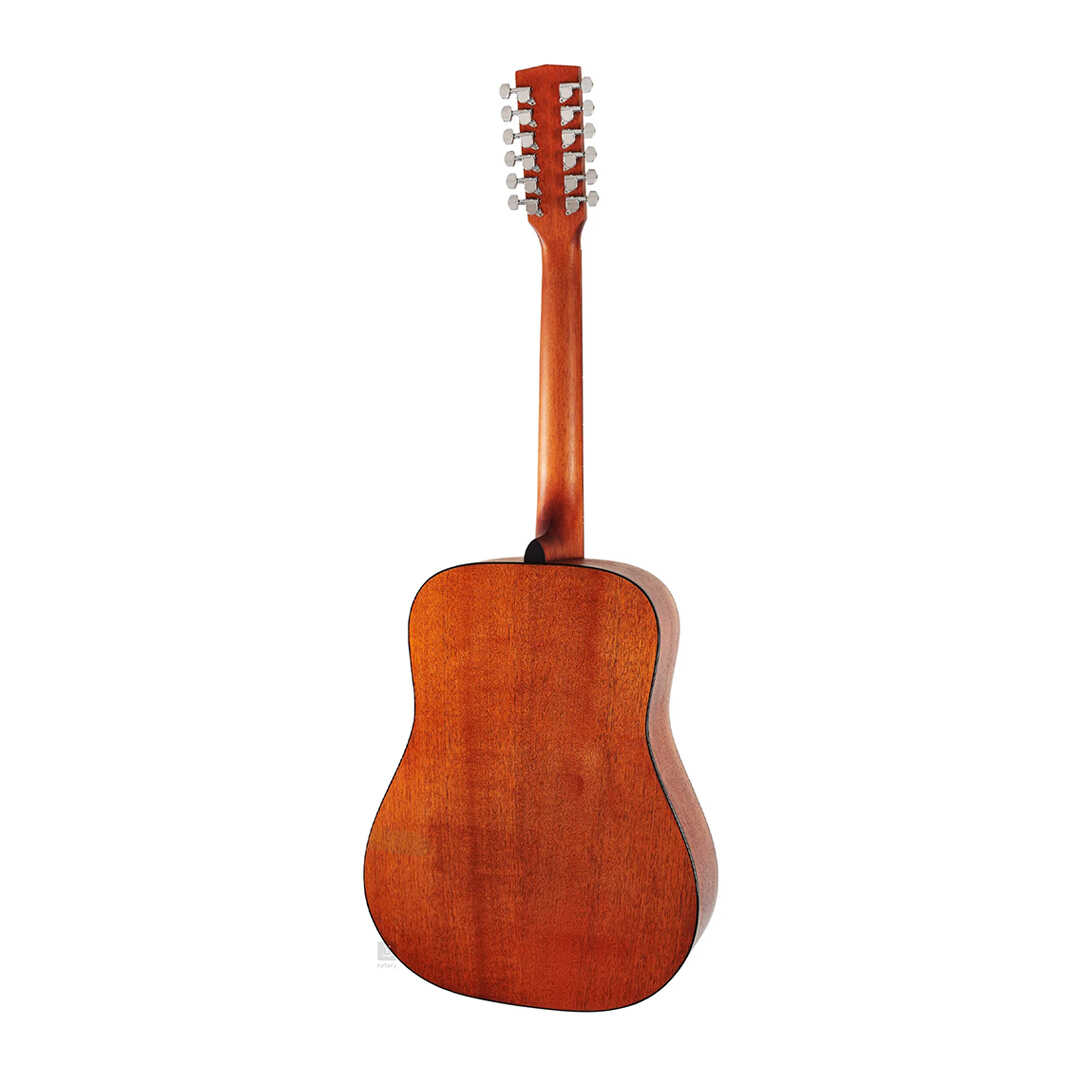 Cort 12 String Acoustic Guitar with Dreadnought Body, Spruce Top and Mahogany Sides (AD810-12-OP)